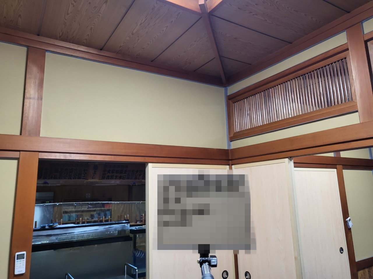 土壁→クロス貼工事